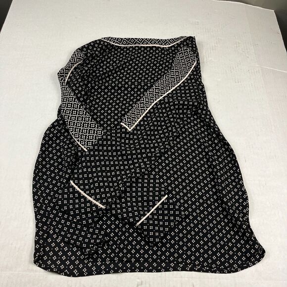 LOFT Blouse Printed Long Sleeve Work Office Dressy Top Lightweight Shirt MEDIUM - Picture 10 of 11